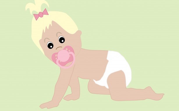 baby-girl-in-diaper